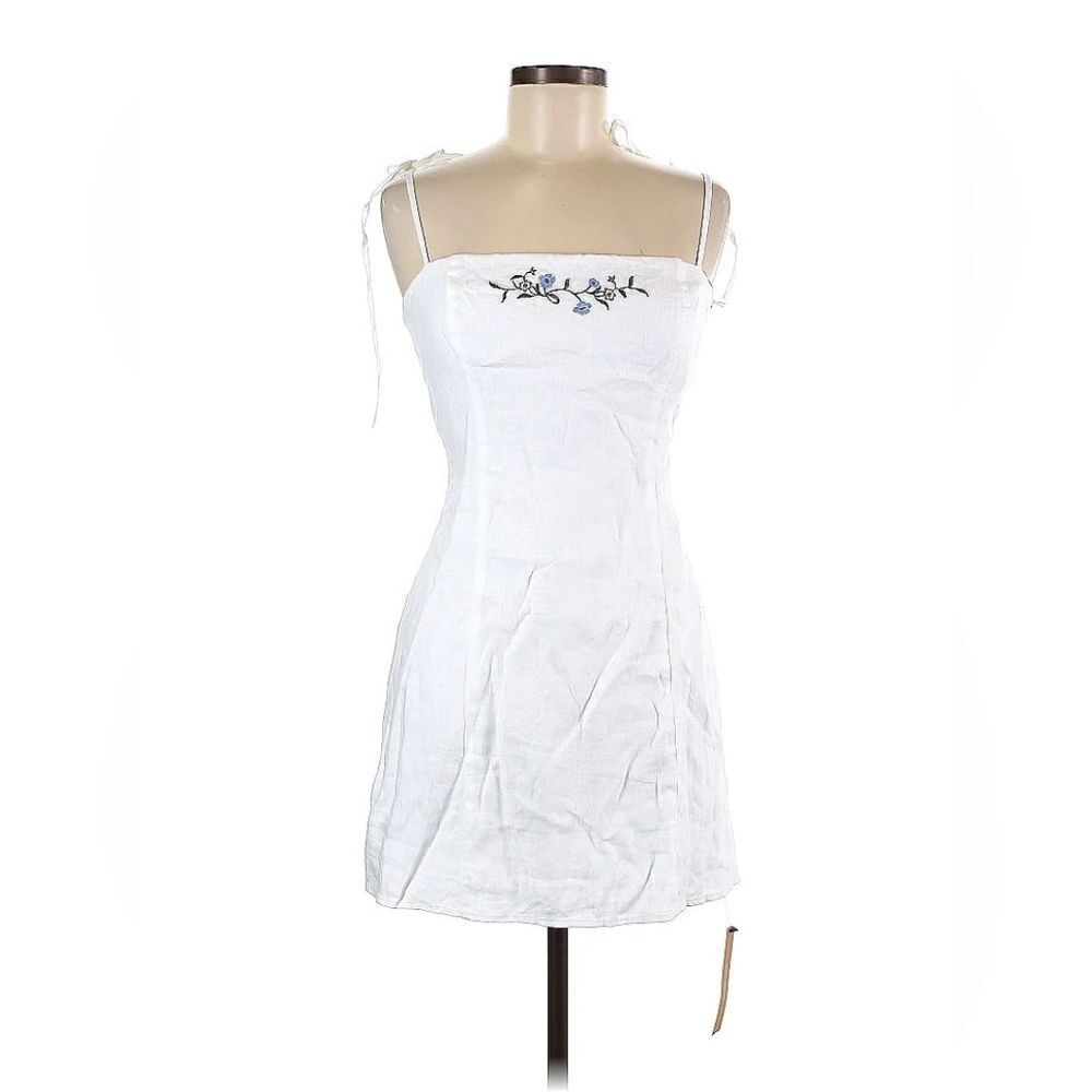 NWT🏷️Reformation Tovianna Linen Dress Size 8 - Picture 2 of 5